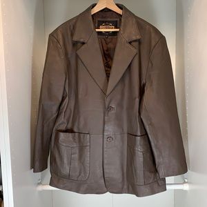 EUC Guide Gear Leather Jacket Size XL